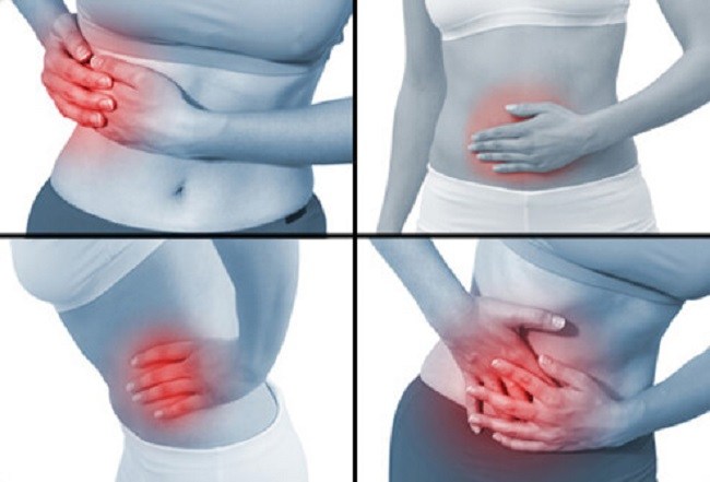 Sharp stomach pain and illness